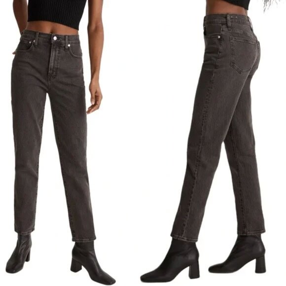 Madewell Denim - Madewell The Perfect Vintage Jean 24P 26x25 Starkey Black Wash NC165